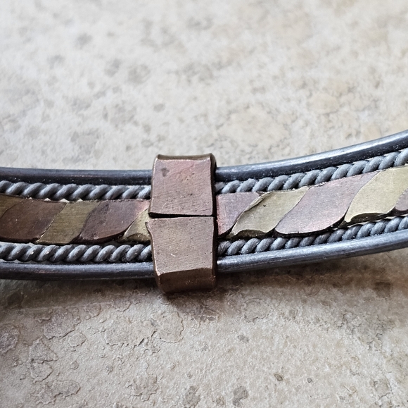 Bracelet Handmade copper bracelet LOT 408 - Picture 3 of 9